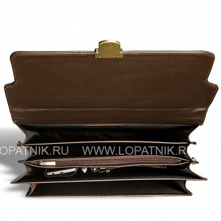 классический деловой портфель жесткой формы brialdi kant (кант) brown Brialdi