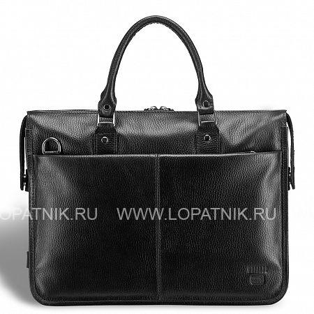 классическая деловая сумка для документов brialdi pascal (паскаль) relief black Brialdi