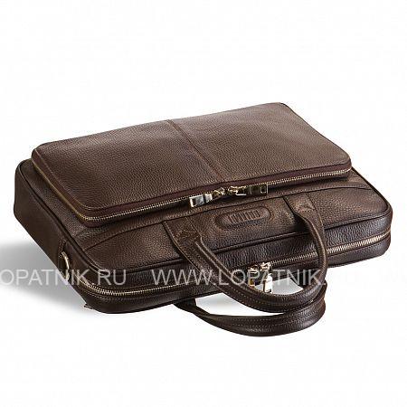 удобная деловая сумка для документов brialdi pasteur (пастер) relief brown Brialdi