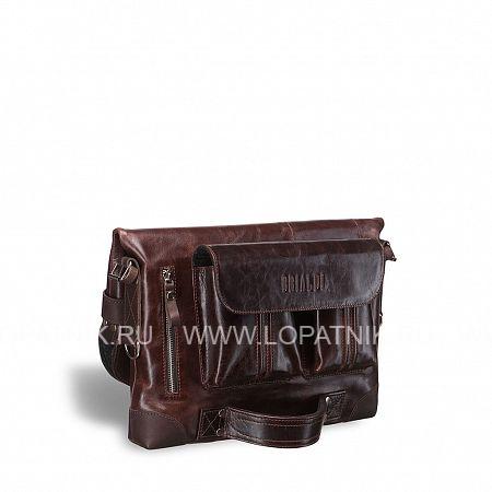 универсальная сумка flint (флинт) brown Brialdi