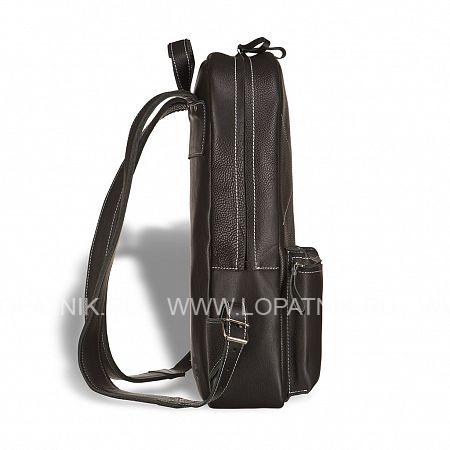кожаный рюкзак bismark (бисмарк) black Brialdi
