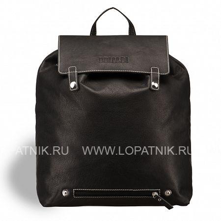 кожаный рюкзак laredo (ларедо) black Brialdi