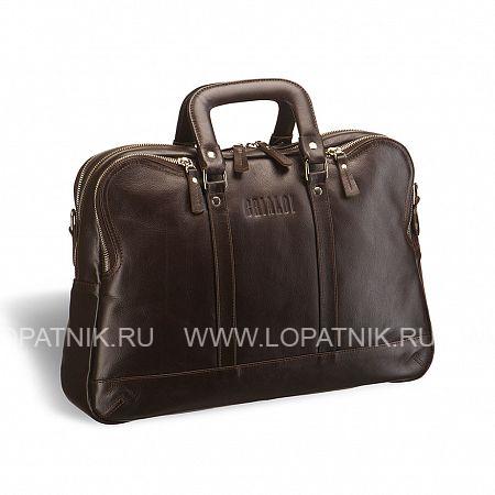 деловая сумка в ретро-стиле pasadena (пасадена) brown Brialdi