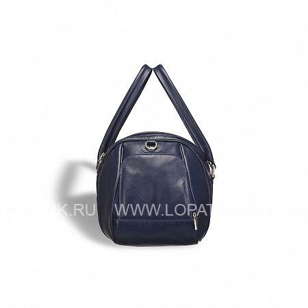дорожная кожаная сумка brialdi modena (модена) синяя navi Brialdi
