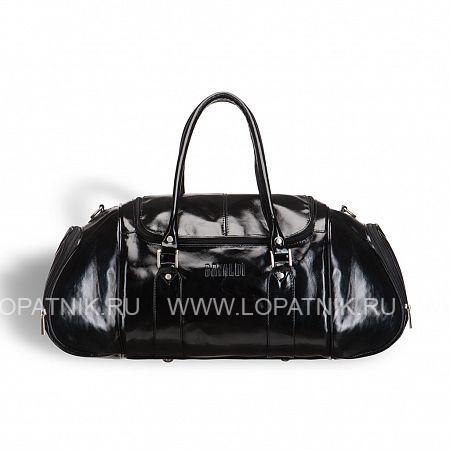 дорожная кожаная сумка brialdi modena (модена) черная Brialdi