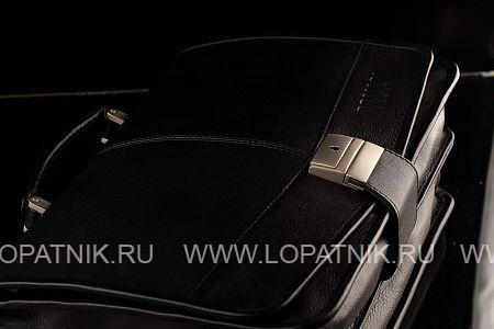 классический портфель portofino (портофино) black Brialdi