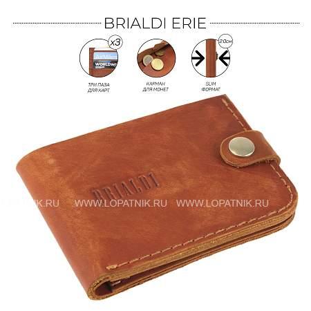 бумажник brialdi erie (эри) red br07593ax рыжий Brialdi