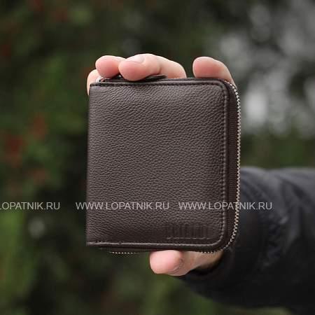 мужское портмоне в mini-формате brialdi fortuna (фортуна) relief brown br48529aq коричневый Brialdi