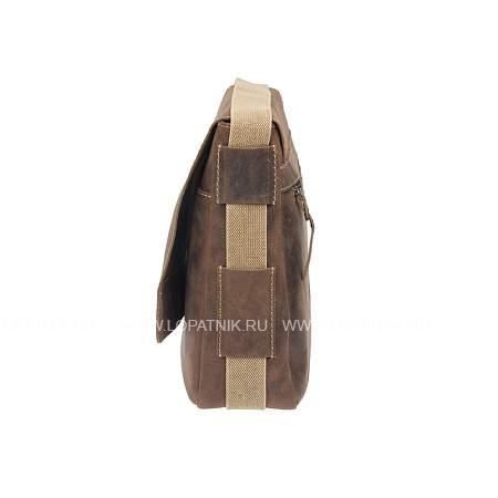 сумка klondike native, натуральная кожа в коричневом цвете, 39 х 10 х 31 см kd1125-03 KLONDIKE 1896