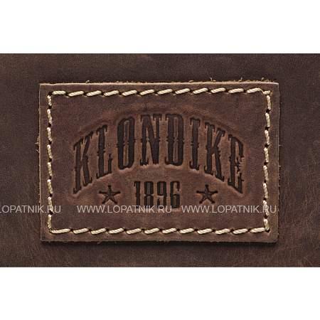 сумка klondike native, натуральная кожа в коричневом цвете, 44 х 10 х 33 см kd1130-03 KLONDIKE 1896