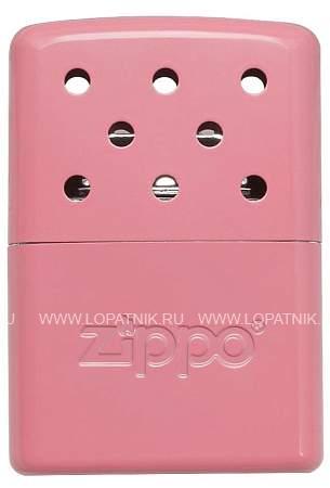 каталитическая грелка zippo, алюминий с покрытием pink, розовая, матовая, на 6 ч, 51x15x74 мм 40363 Zippo