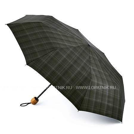 g868-3559 charcoalcheck (серая клетка) зонт мужской механика fulton Fulton