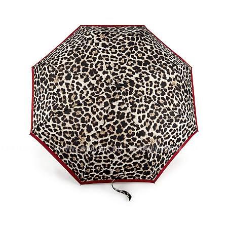 l354-4249 lusterousleopard (леопард) зонт женский механика fulton Fulton