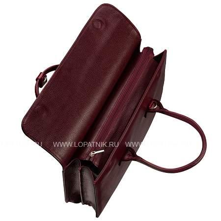 деловая женская сумка brialdi grand vigo (гранд виго) relief cherry br52005tp бордовый Brialdi