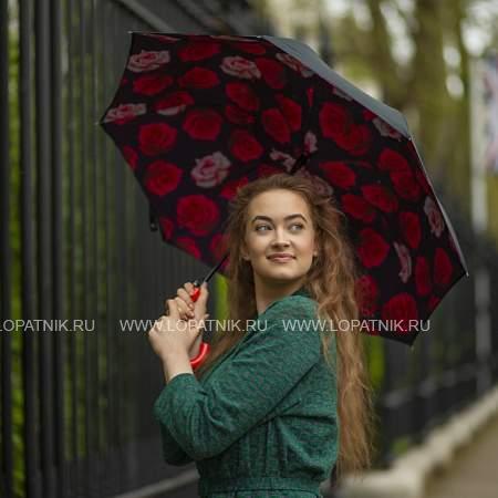 l754-4427 floatingroses (красные розы) зонт женский трость fulton Fulton
