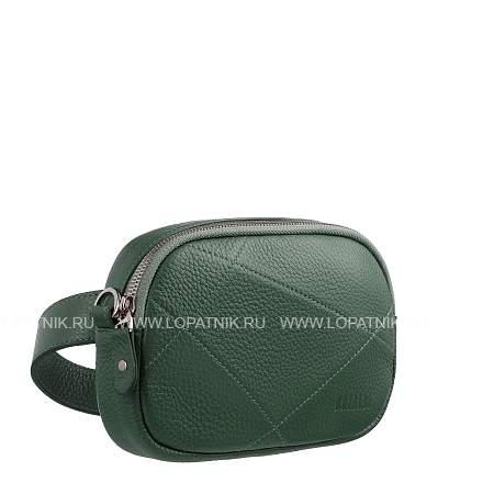 поясная женская сумочка-трансформер с одним отделением brialdi sapphire (сапфир) relief mint-mist br60091qu зеленый Brialdi