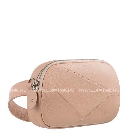 поясная женская сумочка-трансформер с одним отделением brialdi sapphire (сапфир) relief powder br60093kn розовый Brialdi