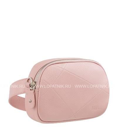 поясная женская сумочка-трансформер с одним отделением brialdi sapphire (сапфир) relief sakura br60094de розовый Brialdi