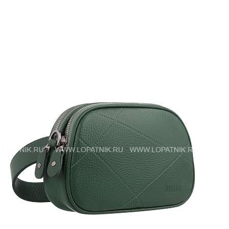 поясная женская сумочка-трансформер с двумя отделениями brialdi onyx (оникс) relief mint-mist br60102qx зеленый Brialdi
