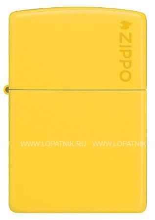 зажигалка zippo classic с покрытием sunflower, латунь/сталь, желтая, глянцевая, 38x13x57 мм 46019zl Zippo