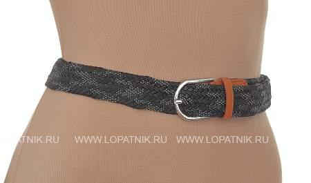 ремень elastic belt black-grey mix bullatti серый BULLATTI