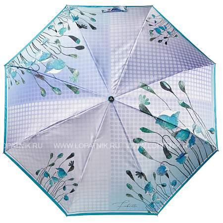 ufls0051-9 зонт жен. fabretti, облегченный автомат, 3 сложения, сатин Fabretti