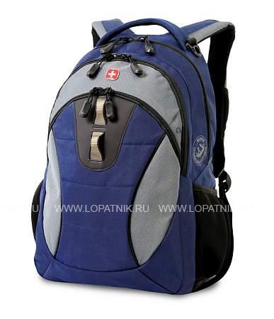 рюкзак wenger, 13", синий/серый, полиэстер, 32х16х46 см, 22 л 16063415 Wenger