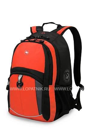 рюкзак wenger, 15'', красный/черный/серый, полиэстер 600d/2 мм рипстоп/фьюжн, 33x15x45 см, 22 л 3191201408 Wenger