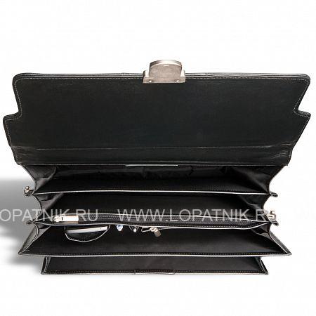 классический деловой портфель жесткой формы brialdi kant (кант) black Brialdi