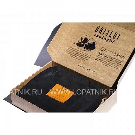 классическая деловая сумка для документов brialdi pascal (паскаль) relief black Brialdi