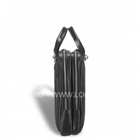 деловая сумка с двумя автономными отделениями brialdi grand locke (гранд локк) black Brialdi