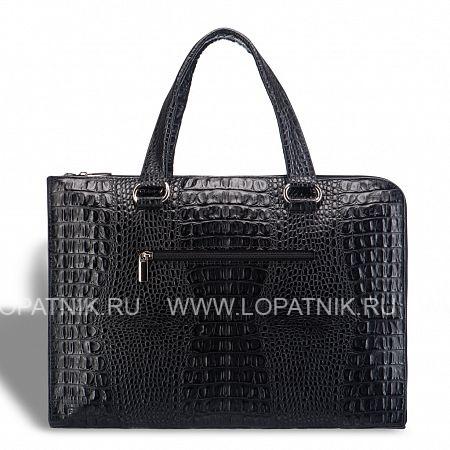 женская деловая сумка brialdi aisa (аиса) croco black Brialdi