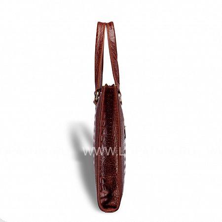 женская деловая сумка brialdi aisa (аиса) croco brown Brialdi