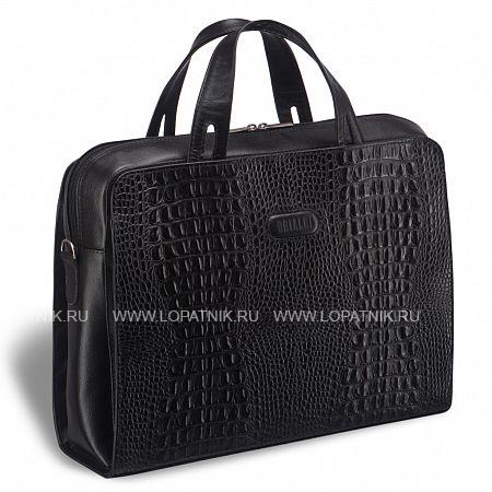 женская деловая сумка brialdi alicante (аликанте) croco black Brialdi