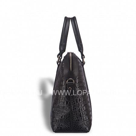 удобная женская сумка brialdi valencia (валенсия) croco black Brialdi