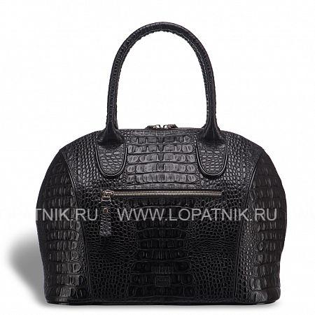 каркасная женская сумка brialdi villena (вильена) croco black Brialdi