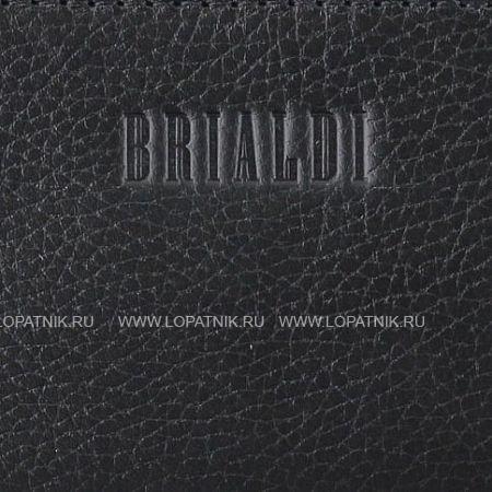 мужской клатч brialdi mersey (мерси) relief black Brialdi