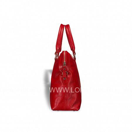 удобная женская сумка valencia (валенсия) relief red Brialdi