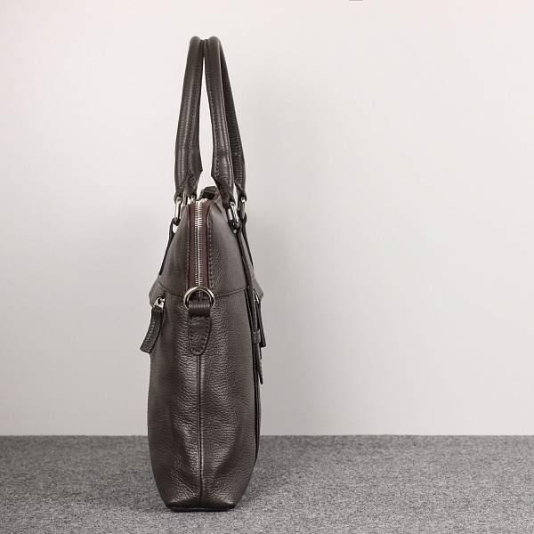 Мужская деловая сумка SLIM-формата для документов BRIALDI Hamilton (Гамильтон) relief brown Brialdi, Артикул: brialdi-44551 фото №1