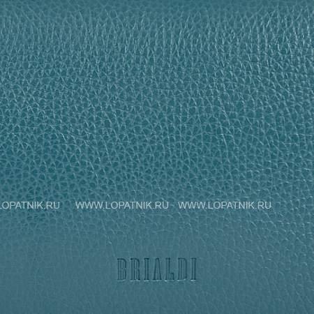 элегантная сумочка-клатч brialdi paola (паола) relief turquoise Brialdi