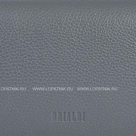 элегантная сумочка-клатч brialdi paola (паола) relief grey Brialdi
