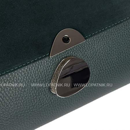 классическая женская сумка mini-формата brialdi thea (тея) relief green Brialdi