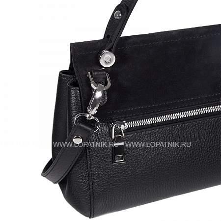 классическая женская сумка mini-формата brialdi thea (тея) relief black Brialdi