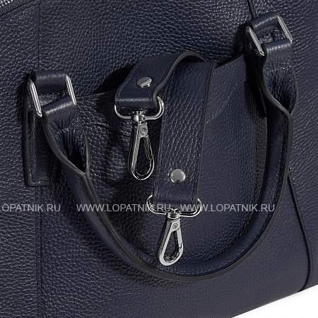 женская деловая сумка среднего размера brialdi ambra (амбра) relief blue Brialdi