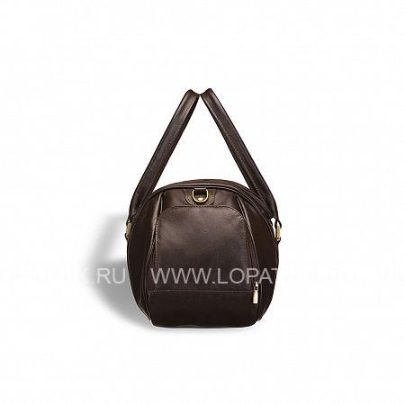 дорожная кожаная сумка brialdi modena (модена) коричневая Brialdi