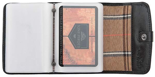 Кожаная мужская визитница Tony Perotti, Артикул: 333440/1 фото №1