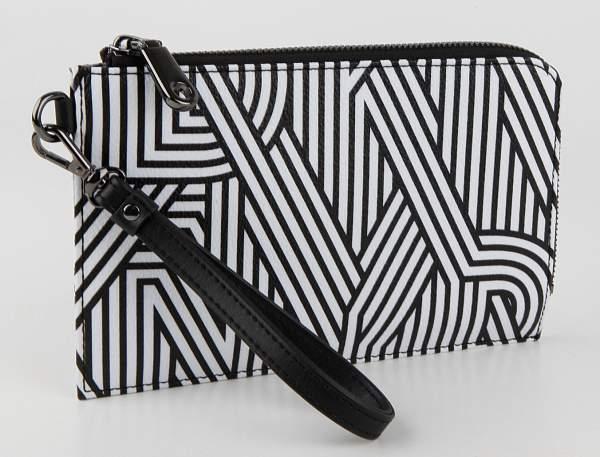 Женский кожаный клатч DKNY DKNY, Артикул: 362110802 b/w фото №1