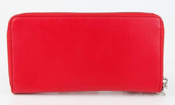 Женское кожаное портмоне DKNY DKNY, Артикул: 462080604 red фото №1