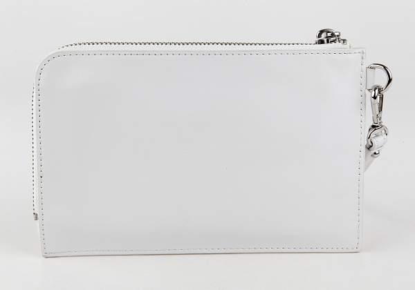 Женский кожаный клатч DKNY DKNY, Артикул: 362100802 white фото №1