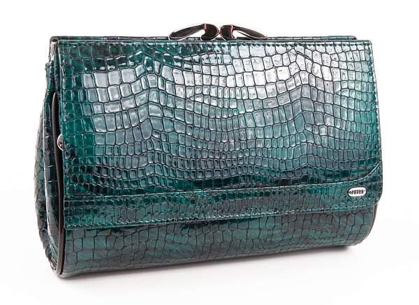 Женская кожаная косметичка Petek Petek, Артикул: 410.091.09 фото №1